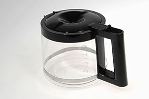 De'Longhi 7313283809 oryginalny szklany dzbanek do kawy, dzbanek BCO 410, w pełni automatyczny ekspres do kawy, ekspres do kawy