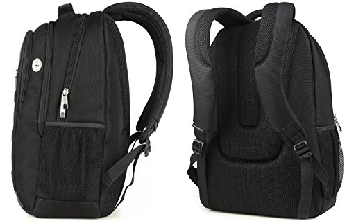 Aspen Business Laptop Rucksack 15.6-17 Zoll Wasserdicht Wanderrucksack Sportrucksack Reiserucksack Schulrucksack Mädchen Herren Damen - 3