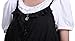 DEHANG Maternity Bib Pants Cuffless Trousers With Adjustable Strap Size XXL - Black