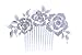 KmmyKu Vintage Style Wedding Hair Comb Bridal Bridesmaid Maid of Honour Prom Evening Party Show
