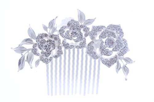 KmmyKu Vintage Style Wedding Hair Comb Bridal Bridesmaid Maid of Honour Prom Evening Party Show