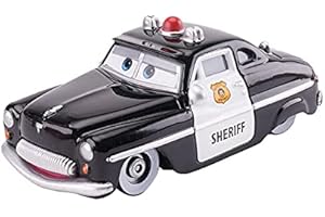 SuoSuo LZWJD Pixar Cars 2 3 Cars Collection Lightning McQueen Jackson Storm Ramirez 1: 55 Diecast in Lega di Metallo Giocattolo Modello per Bambini Regalo per Bambini (Colore : Sheriff)