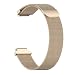 Produktbild Fcostume Uhrenarmband, Großer Milanese-Magnetarmband Ersatzband für Garmin Forerunner 220 235 235 735 (Gold)