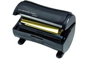 FRIPAC-MEDIS Wrapmaster Distributore di Alluminio per I Capelli 500 Dispenser Nero