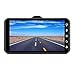 Produktbild SODIAL 4,0 Zoll Druck Bildschirm Doppel Linsen Auto Dvr Kamera Bt100 Volles Hd 1080P Schlag Nocken 170 Grad Video Recorder Auto Dashcam