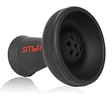 sm.ke - Premium Shisha Kopf aus Silikon in minimalistischem Design | Robuster Wasserpfeifenkopf | Bequemer Kopfbau + kinderleichte Reinigung - 