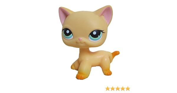 Dreamsle Pet Toy Store Enfant Fille Figure Jouet Lache Mignon Good Luck Collection Pet Shop Lps Jaune Chat Chaud Chat Chaton Chat Oreille En Poudre Figurines Jeux Et Jouets Centroarco Com
