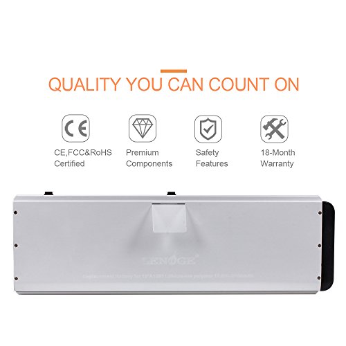 LENOGE Ersatz Hochleistung Akku Li-ion Laptop Batterie Für Apple MacBook Pro 15″ A1281 MB772 MB772*/A MB772J/A MB772LL/A 10.8V 5000mah - 3