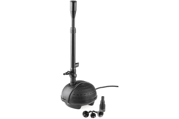 PONTEC 57123 PondoVario 1500 Pompe pour Fontaine, Noir