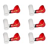 Yardwe 10pcs Alimenteur d'eau Automatique Poulet Nourrisseurs Volaille Poule Canard 20mm (Rouge)