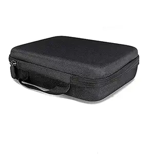 NEOHOOK Portable Carrying Case Bag for GoPro Camera and Gopro Accessories, Durable Travel Carry Protective Case Storage Bag for GoPro Hero 9/8/7/6/5/4/3 - Matt Black Medium 9 Inches