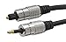 Produktbild aricona Mini Toslink auf Toslink Kabel –Audiokabel für Notebooks / 1 Meter