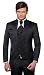 Produktbild Herren Anzug - 8 teilig - Schwarz Cut Nadelstreifen Designer Hochzeitsanzug TOP ANGEBOT PC_01 (60)