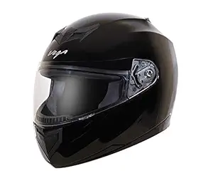 Vega Edge Full Face Helmet (Black, Large)