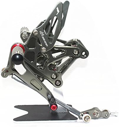 Motorcycle CNC Rearset Rear Set Footpegs MV AGUSTA F3 675 / 800 2012 2013 2014 grey