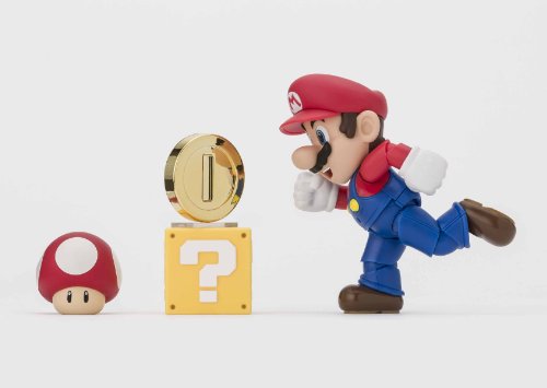 Imagen 10 de Bandai Tamashii Nations BTN83159-0 - Figura de acción Mario Bros (BTN83159-0) - Figura Super Mario (10cm) Figuarts