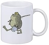 Taza de la rana cafetería párrafo in Cartoon pesca Fun Fun Fun Fun Cartoon película de culto...
