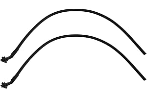 Sarini 2 st Bågskytte Peep Sight - 3/16 tum (4,8 mm) kompositremskiva gummirör för jakt, skytte, måltillbehör, hållbart bågskytteredskap