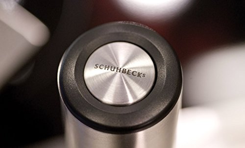 Schuhbecks Manuelle Pfeffer- Oder Salzmühle, Ceramic Mahlwerk Ceracut®, Edelstahl/Acryl/Kunststoff, D: 6 Cm, H: 16 Cm, Innovation: Automatischer Mahlwerkverschluss, Inkl. Pfefferfibel - 3