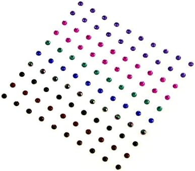 3mm Self Adhesive Flat Backed Craft Gemstones - Opulent - per pack of 100