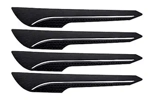 Hi Art Car Bumper Scratch Protector Compatible with All Cars, Set of 4