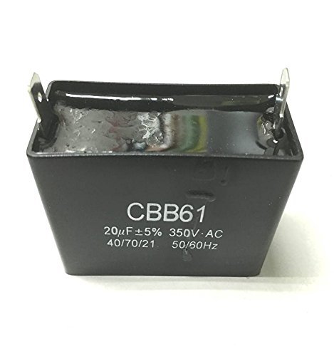19uf 21uF 20uF Generator Capacitor Condenser 2 Pin AVR Cbb61 20 Uf 50 60hz 250v 350v 450v Ac Pin Style Square