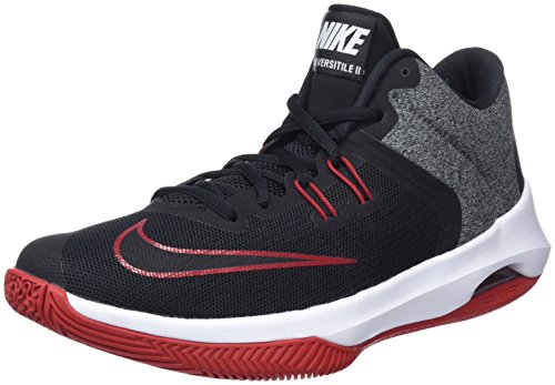 Nike Air Versitile II, Zapatos de Baloncesto para Hombre, Negro (Black/White-Gym Red 002), 41 EU