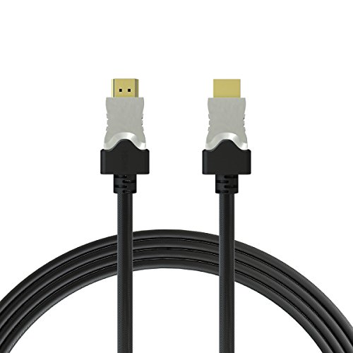 Goronya 6FT HDMI to HDMI Cable with 30AWG Luxury TPE Material Braided Nylon Cable Supports HDMI Version 2.0 Full HD 4K 1080P 3D Player and ARC