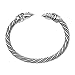 Produktbild YNuth Viking Armband Rabekopf Draht Silber Legierung Schmuck Retro Damen Herren