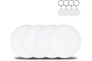 MJY Android Tracker Tag (Certified Google Not for iOS and Huawei), Android Smart Bluetooth Air Tracking tag Compatible with Google Find My for Key, Luggage, Backpack, IP67 Waterproof-4PACK White