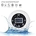 Price comparison product image Bluetooth Wireless Waterproof Shower Speaker, VICTORSTAR Speakers S602 with Suction Cup, LCD Display, Built-in Mix, FM Radio, TF Card playing,10 Hours Playing Time, Hands-Free for iPhone, Pool (White)