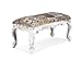Produktbild massivum Bank Florese 92x48x40 cm Flachgewebe-Stoff braun