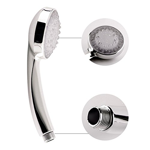 GuDoQi® Luxus dusche partei 7 farbe führte hand dusche automatische steuerung farbwechsel RGB 7 führten shower head sprinkler - 5