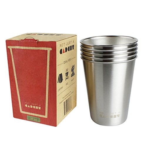 Edelstahl-Becher – 18/8 Lebensmittelechter Edelstahl für Campingbecher – Not Just A Gadget - 6