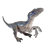 Material de calidad: juguetes de dinosaurio, hechos de plástico de primera calidad, el juguete es de textura fina, no tóxico y seguro para jugar.