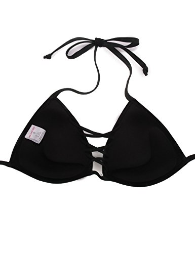 RELLECIGA Damen Bademode Push-up Triangel Bikini Criss Cross - 7