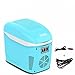 Produktbild XIXI 7.5L Auto Speicher Kühlschrank kleine Macht portable Mini-Kühler Gefrierschrank portable Schlafsaal Mini-Kühlschrank,Blau,7,5L