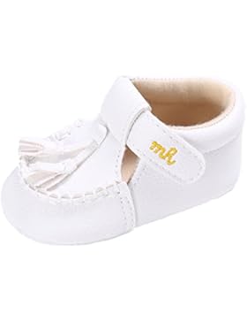 EOZY Baby Unisex Krabbelschuhe Lauflernschuhe Lederschuhe Taufschuhe