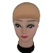 eBoot 3 Pack Wig Caps, Neutral Nude Beige and Black Mesh