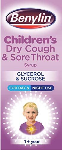 Benylin Children's Dry Cough and Sore Throat Syrup, 125 ml