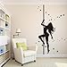 Produktbild Frau Pole Dance Wandaufkleber Removable Home Decor Wandtattoo Sexy Girl Stars Wohnzimmer Schlafzimmer Dekoration Vinyltapete