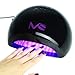MelodySusie 12W Violetili LED Light Lamp Portable Professional Home Use LED Gel Polish Nail Dryer