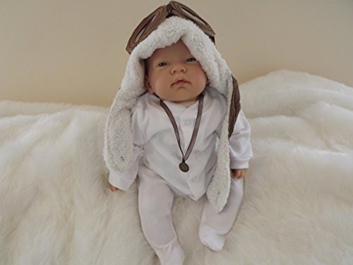 STEAMPUNK AWAKE BOY Newborn Size Childs 1st Reborn Baby Doll lovely Birthday Xmas Gift for ladys girls boys made by Saxon Reborns