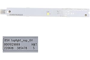 Qxiao Premier 3V Lighting LED-Streifen BSH 9001030205 für Siemens Bosch Kühlschrankkomponenten