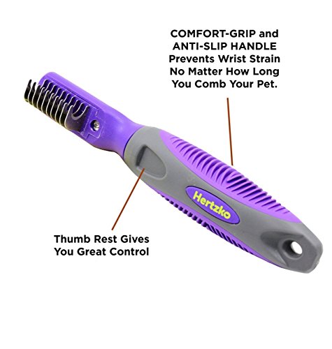Hertzko-Mat-Remover-Suitable-For-Dogs-And-Cats-Great-Tool-For-Removing-Tangles-Mats-Knotted-Or-Dead-Hair