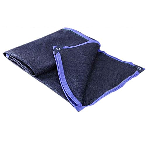 Preisvergleich Produktbild ATR Beschattungsnetz Sonnenschutz Verschlüsselung Verdicken Isolationsnetz Gewächshaus Beschattungsnetz Autodach Senken Sie die Temperatur (Farbe: Schwarz, Größe: 2 * 7 m)