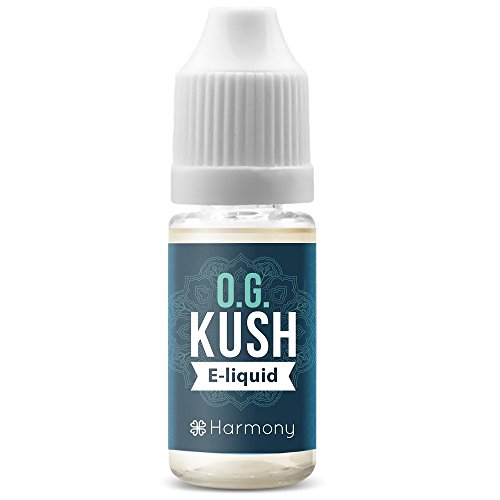 LIQUIDO HARMONY ORIGINAL con CBD 100mg (SIN NICOTINA) 10ML. Envio gratis con 2 unidades (O.G.KUSH)