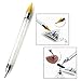 Price comparison product image OFKPO Nail Art Designing Dual-ended Dotting Pen, Crystal Rhinestone Wax Picker Pencil