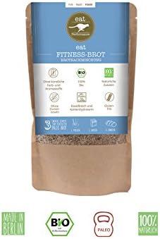 Fitness Bread Mix (565g) by eat Performance (Organic, Paleo, superfood, Protein, Sugar Free, Gluten Free, Lactose Free, Low carb)