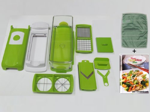 Preisvergleich Produktbild Genius Nicer Dicer Plus 12 tlg. Set inkl. Trendshop Bonus